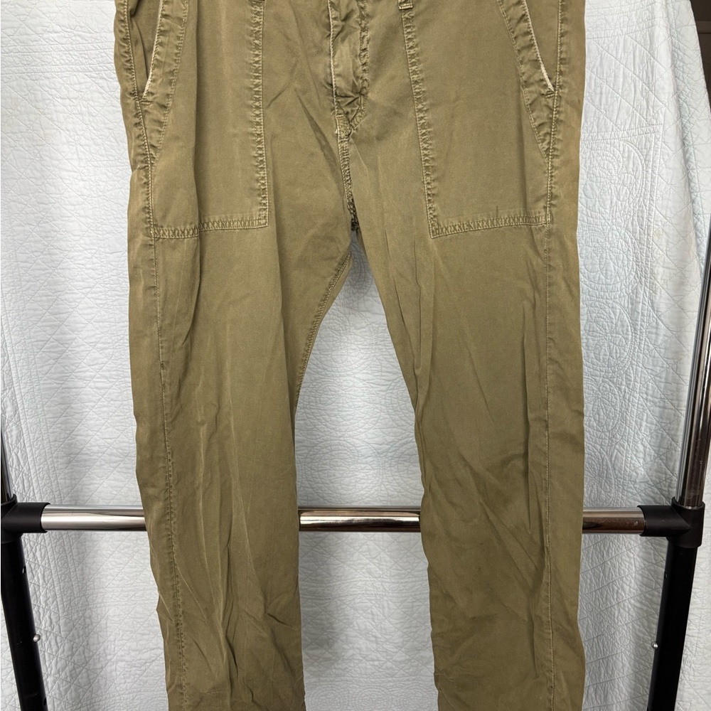 Current/Elliott Women’s Olive Cargo Pants